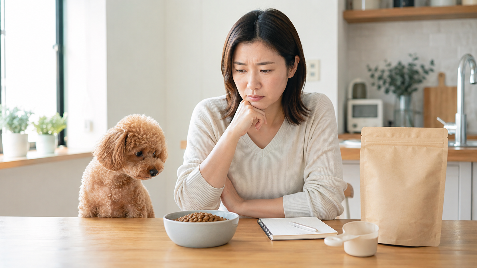 モグワンを食べない原因と対処法｜最初に確認すること・試す順番
