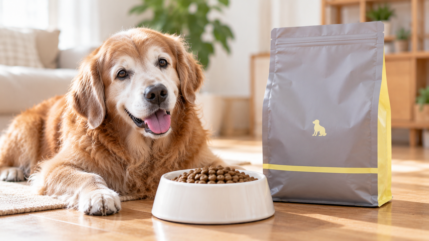 モグワンは老犬・高齢犬に使える？対象年齢・粒・原材料を確認